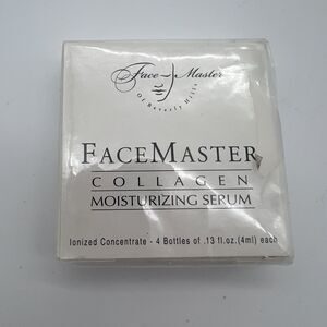 Face Master Collagen Moisturizing Serum Ionized Concentrate 4 Bottle 4ml Each